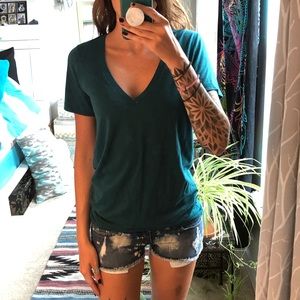 teal tshirt